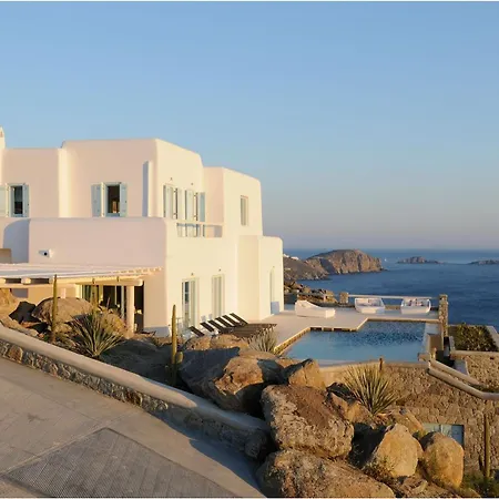 Stunning Mykonos 7 Bedrooms Rosella Private Pool Modern Interiors Pouli Vila