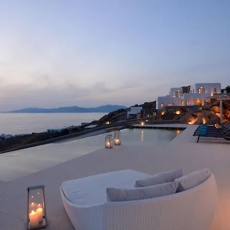 Stunning Mykonos 7 Bedrooms Rosella Private Pool Modern Interiors Pouli Vila