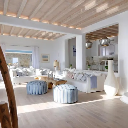 Stunning Mykonos 7 Bedrooms Rosella Private Pool Modern Interiors Pouli فيلة *