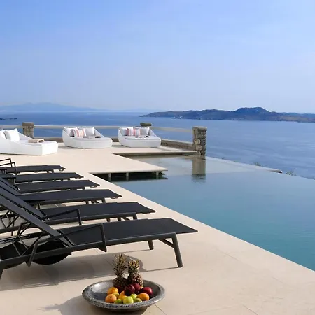 Stunning Mykonos 7 Bedrooms Rosella Private Pool Modern Interiors Pouli فيلة