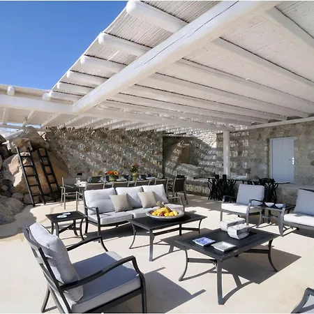 ヴィラ Stunning Mykonos 7 Bedrooms Rosella Private Pool Modern Interiors Pouli Agios Ioannis Diakoftis