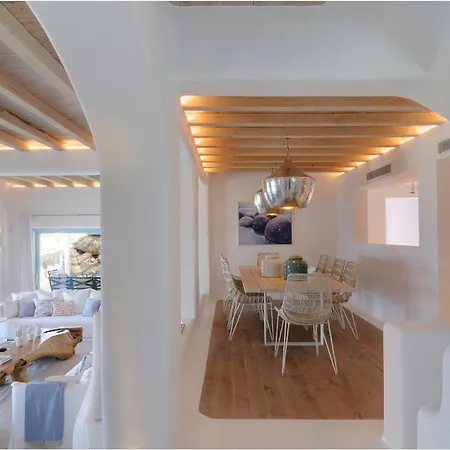 Stunning Mykonos 7 Bedrooms Rosella Private Pool Modern Interiors Pouli ヴィラ